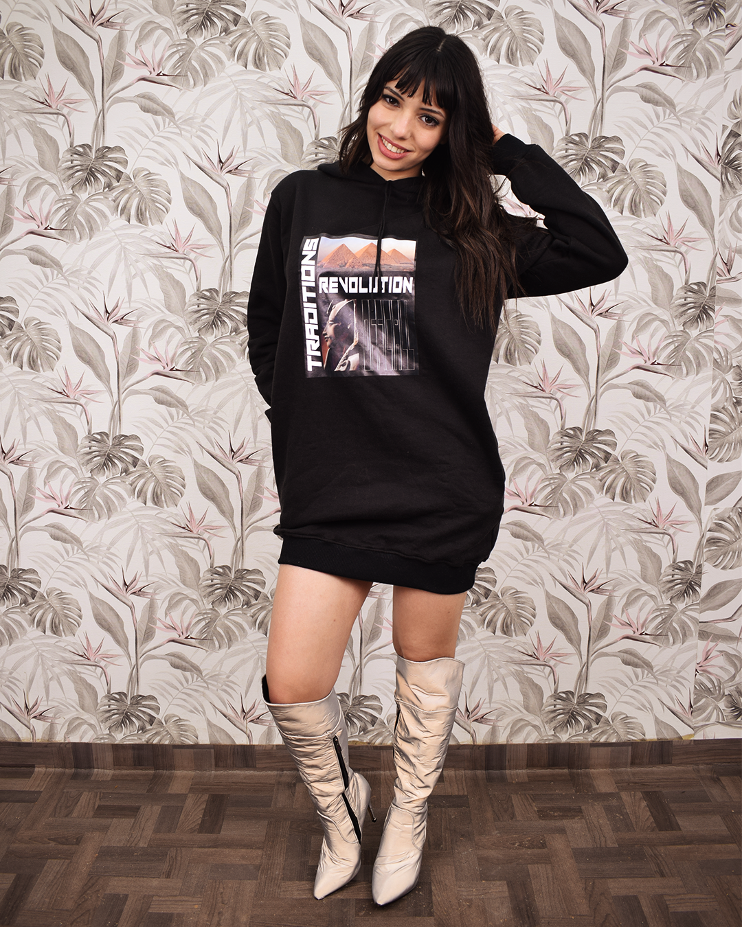 Robe-Sweat à Capuche Akena - Image 4